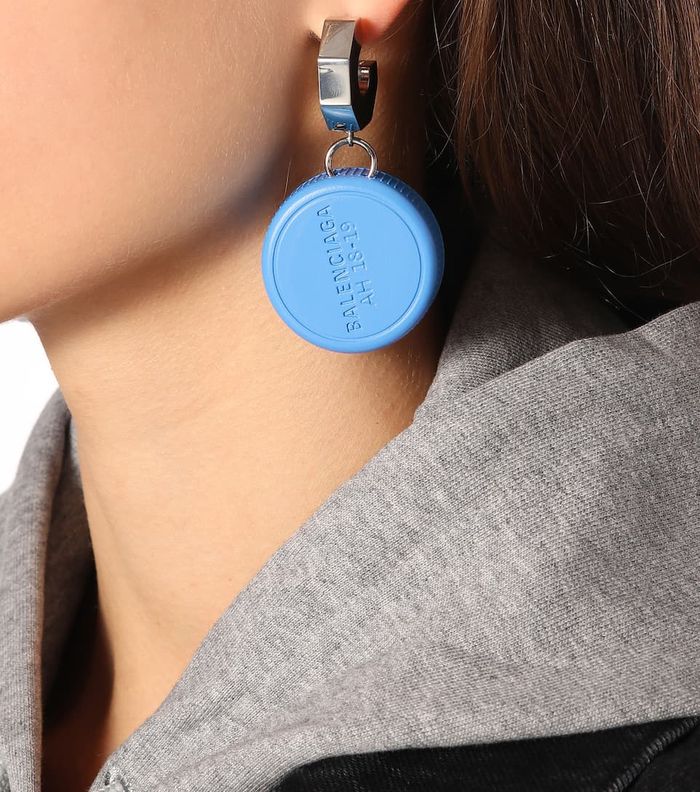 Bottle cap earrings