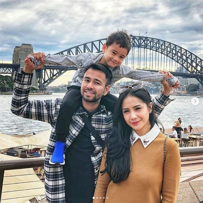 Raffi Ahmad dan Nagita Slavina di Australia