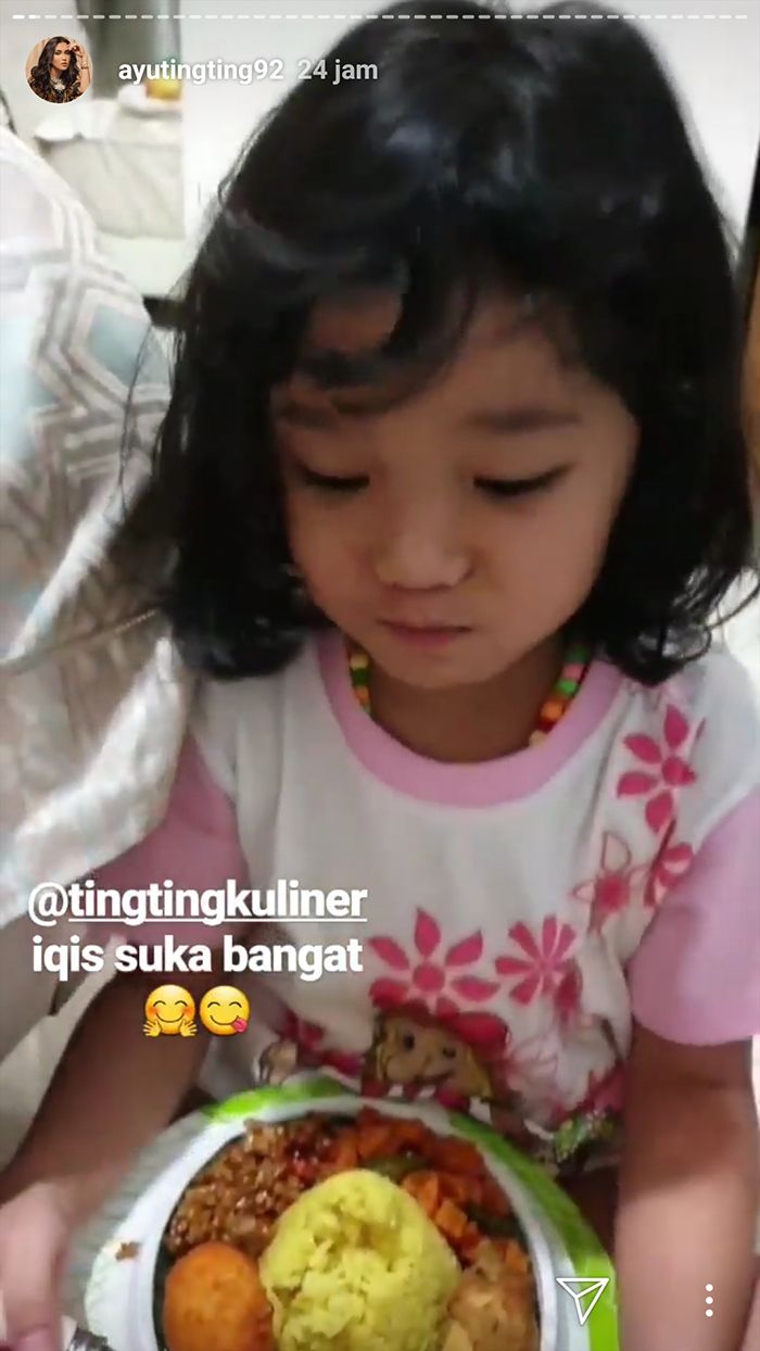 Begini menu makan ala kadar Bilqis
