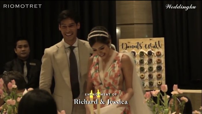 Acara lamaran <a href='https://batam.tribunnews.com/tag/jessica-iskandar' title='Jessica Iskandar'>Jessica Iskandar</a> dan <a href='https://batam.tribunnews.com/tag/richard-kyle' title='Richard Kyle'>Richard Kyle</a>
