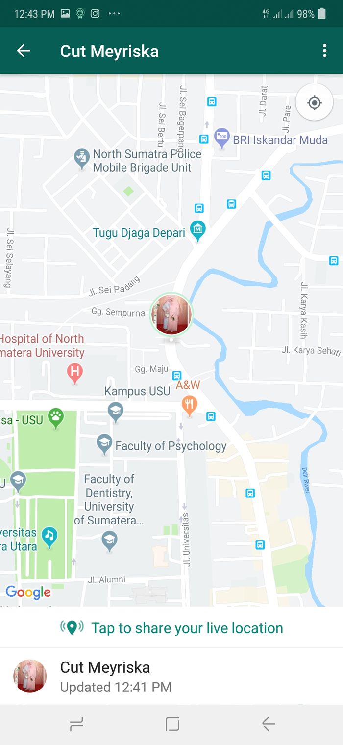 lokasi terkini Cut Meyriska ketika disebut gelar tunangan