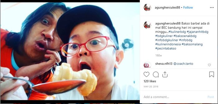Potret masa lalu Agung Hercules
