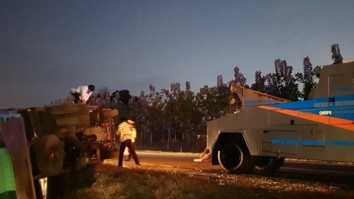 Tribun Jabar/ Istimewa / Kecelakaan maut di Tol Cipali