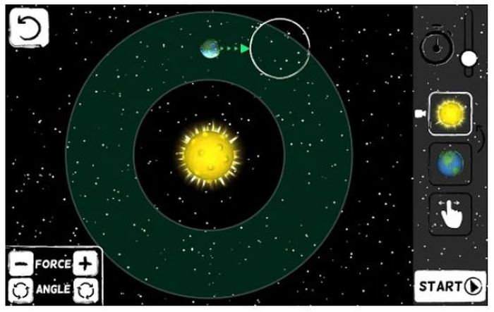God's Orbits - Gravity Puzzles