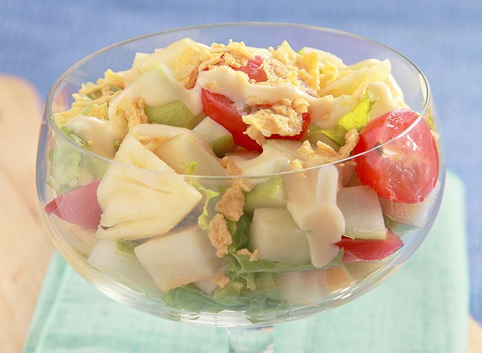 Resep Salad Saus Yoghurt Enak, Kreasi Hidangan Sehat Agar Si Kecil Doyan Makan Buah