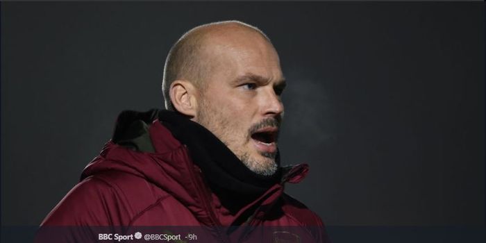 Pelatih interim Arsenal, Freddie Ljungberg.