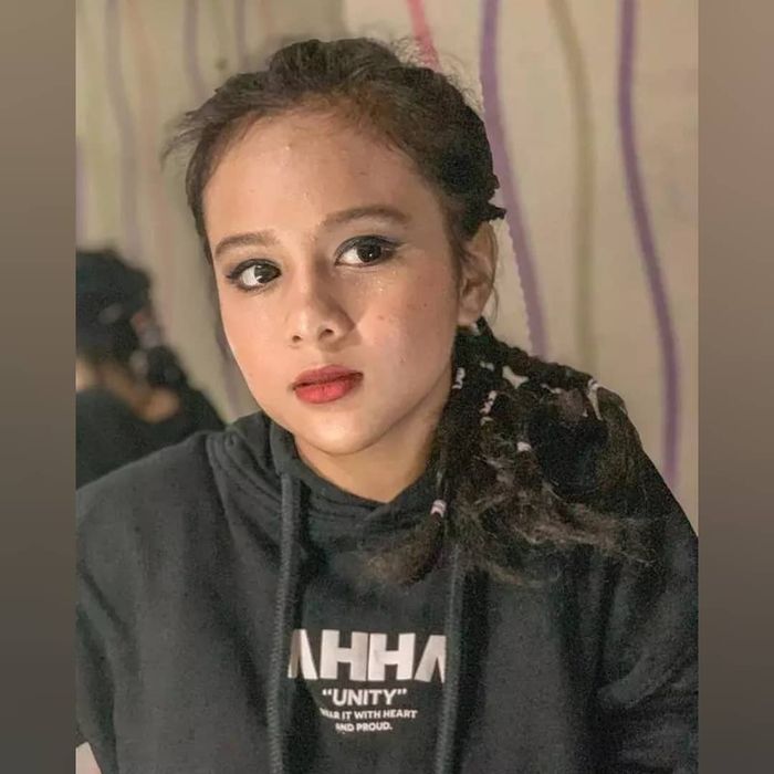Penampilan Audrey terkini