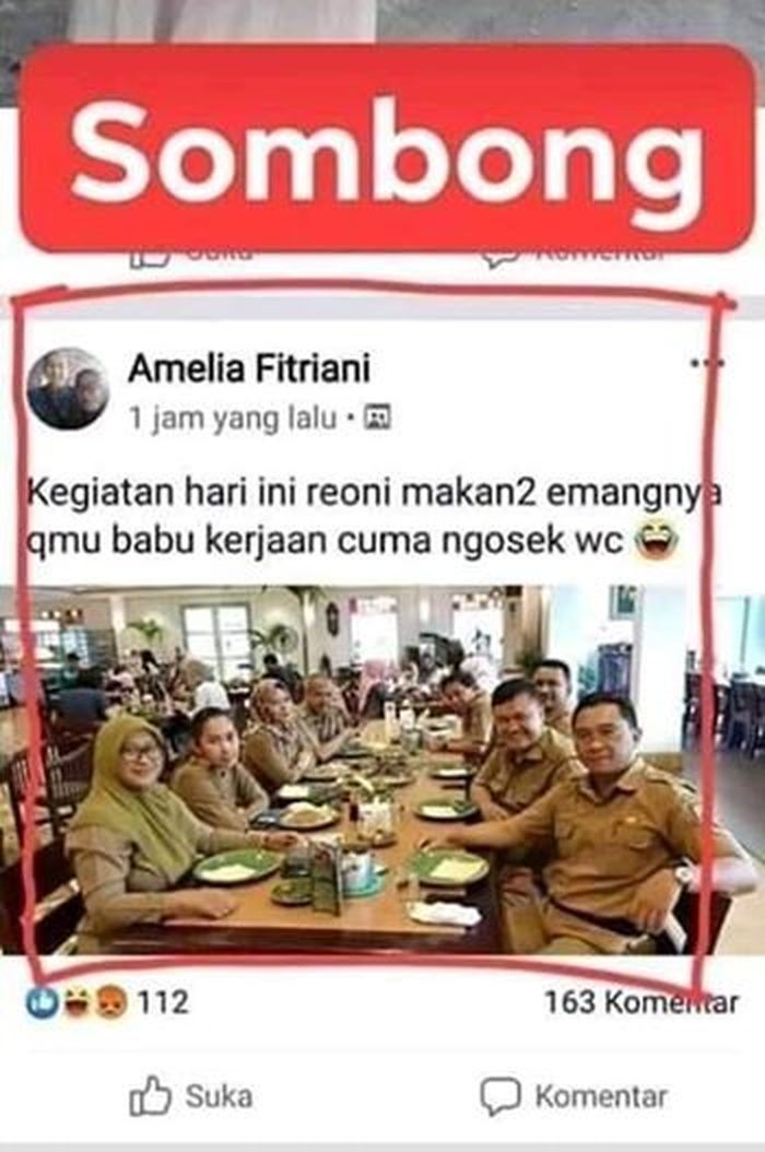 Posting-an akun Facebook Nandya Cinta (Facebook/Nandya Cinta)