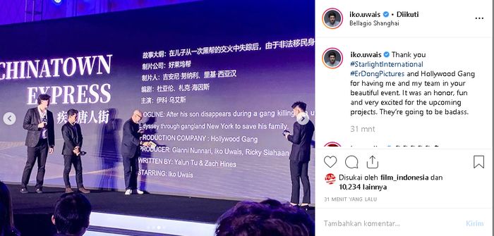 Unggahan Iko Uwais