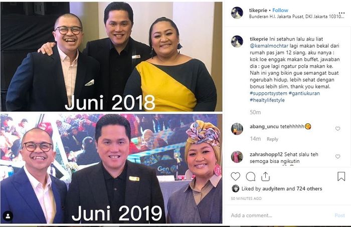 Tike Priatnakusumah menjelaskan tentang sosok yang menyemangatinya sampai pada titik ini yaitu Kemal Mochtar.
