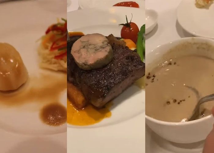 Jedar khusus memesan menu internasional untuk pesta mewahnya