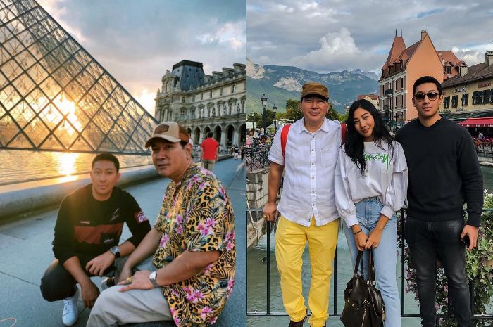 Foto <a href='https://jambi.tribunnews.com/tag/darma-mangkuluhur-hutomo' title='Darma Mangkuluhur Hutomo'>Darma Mangkuluhur Hutomo</a> dengan ayahnya <a href='https://jambi.tribunnews.com/tag/tommy-soeharto' title='Tommy Soeharto'>Tommy Soeharto</a> dan saudara perempuannya