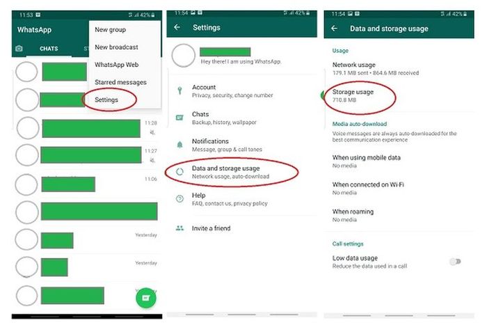 Cara cek grup WhatsApp yang paling banyak pakai memori (1)