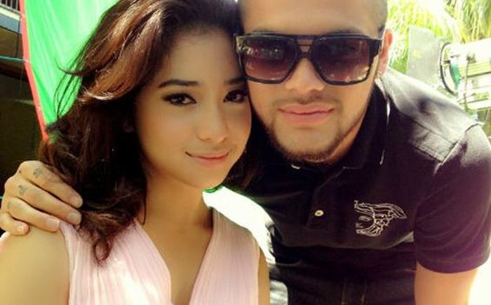 Nikita Willy dan Diego Michiels. (Twitter/Diego Michiels via Tribunnews.com)