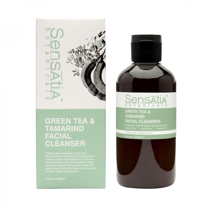 Sensatia Botanicals Green Tea and Tamarind Facial Cleanser