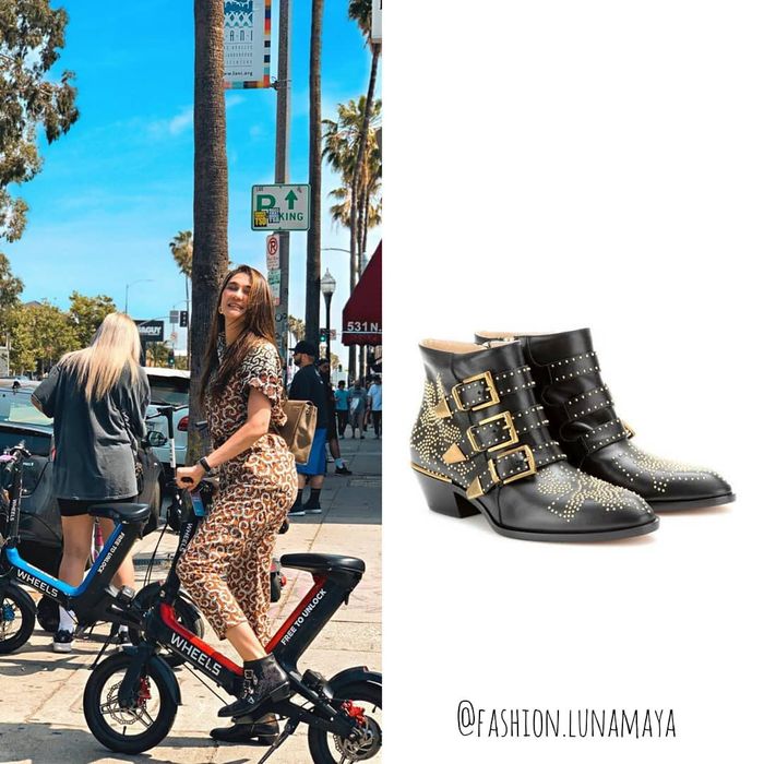 Menghitung Harga Sepaket Fashion Item Luna Maya Untuk Naik Sepeda Saat Liburan