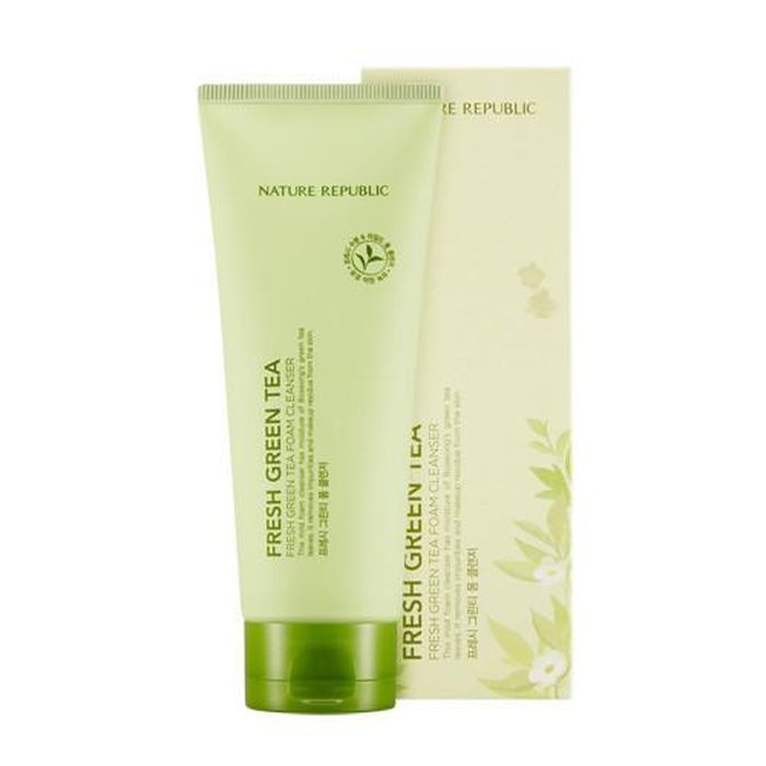 Nature Republic Fresh Green Tea Foam Cleanser