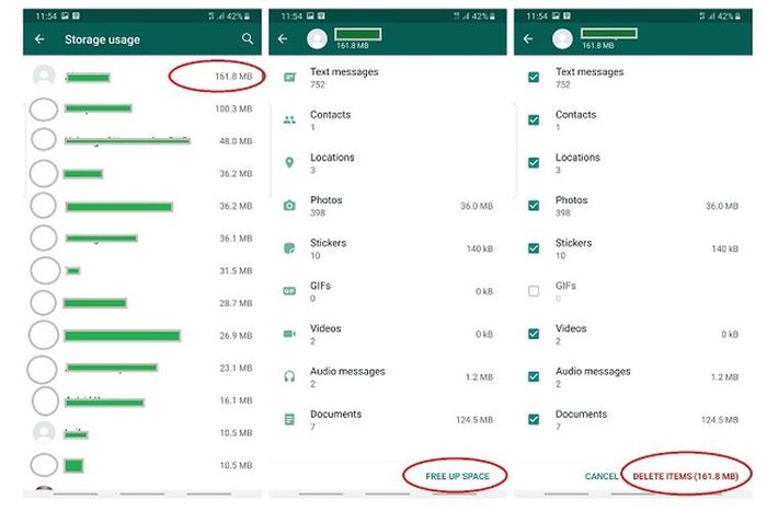 Cara cek grup WhatsApp yang paling banyak pakai memori (2)