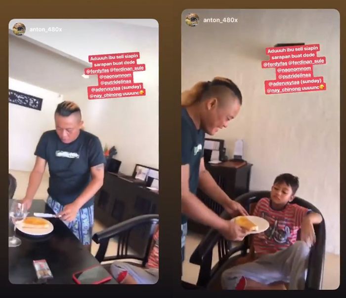 Pasca 10 Bulan Bercerai, Begini Menu Sarapan Anak Sule yang Terlihat Miris