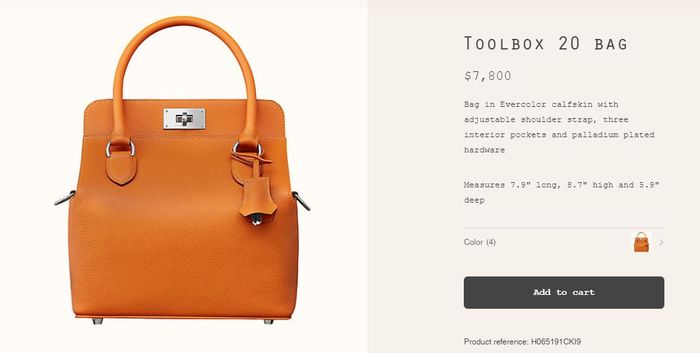 Harga kado Igun untuk Ayu Ting Ting.
(Hermes.com)