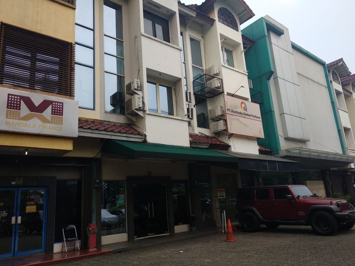 Kantor milik Kevin Aprilio yang sepi pada Jumat (21/6/2019).