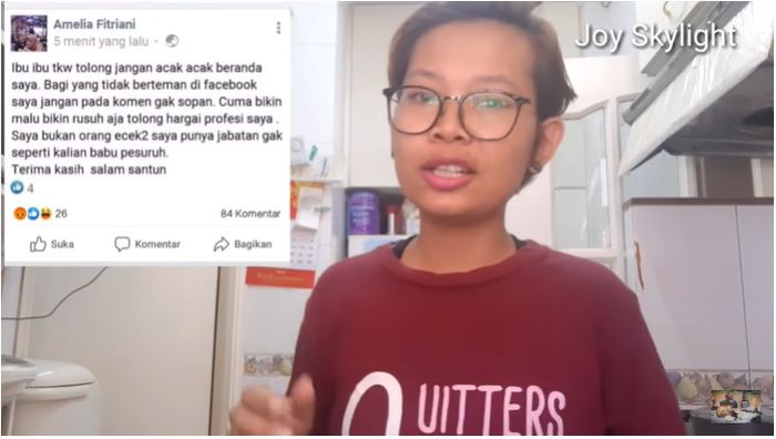 TKW Hongkong beri komentar terhadap oknum PNS yang hina pembantu