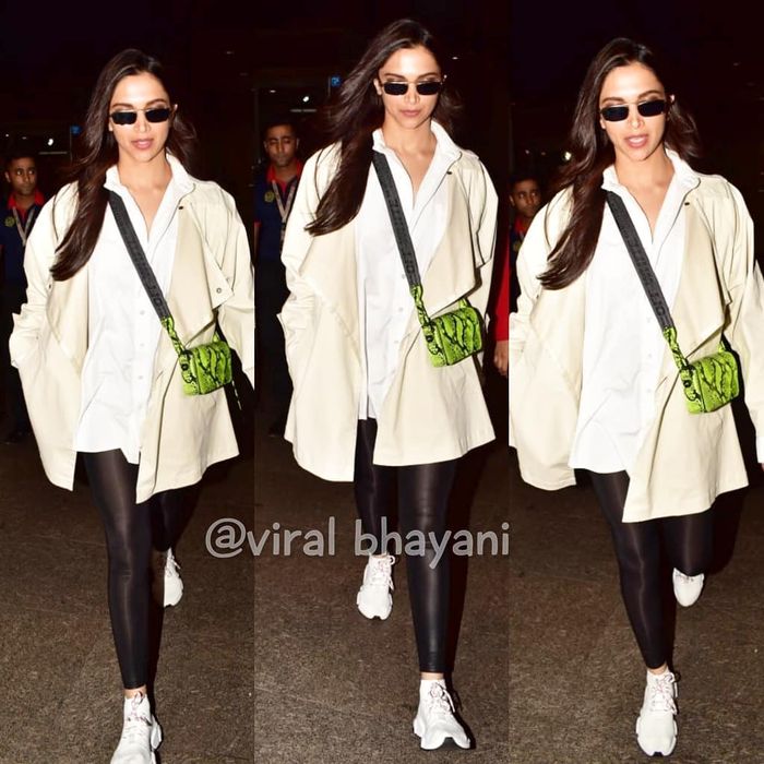 Deepika Padukone baru saja pulang dari menghadiri acara di London, Inggris.