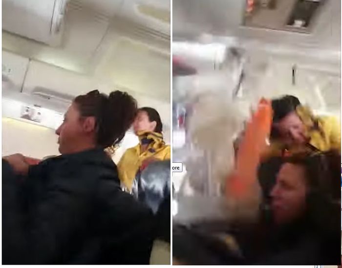 Video turbulensi hebat pesawat maskapai ALK Airlines yang terbang dari Pristina, Kosovo, menuju Basel, Swiss, menjadi viral.