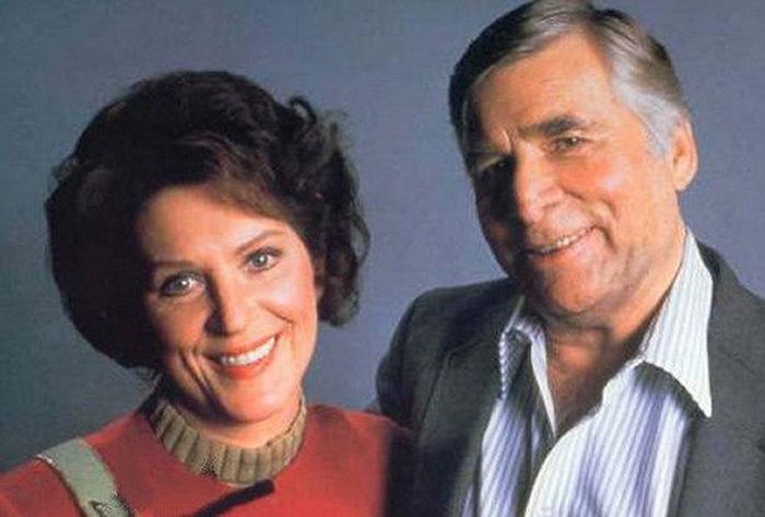 Majel Barrett dan suaminya