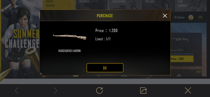Skin Kar98 PUBG Mobile