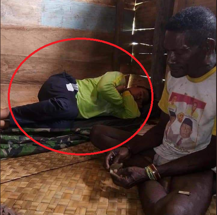 Mantri Patra saat terbaring sakit.