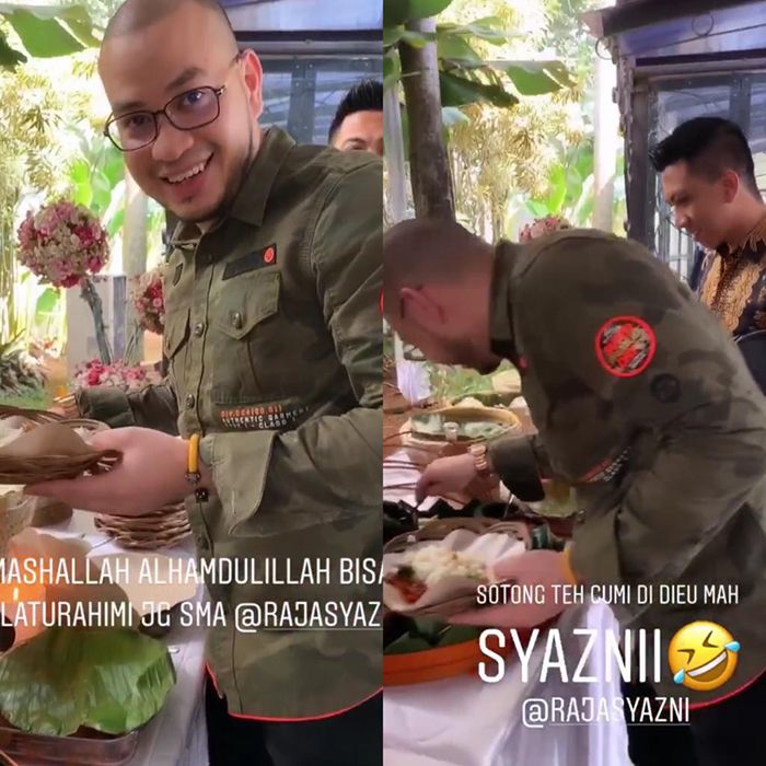 Bubu datangi rumah Syahrini Minggu (23/6/2019)