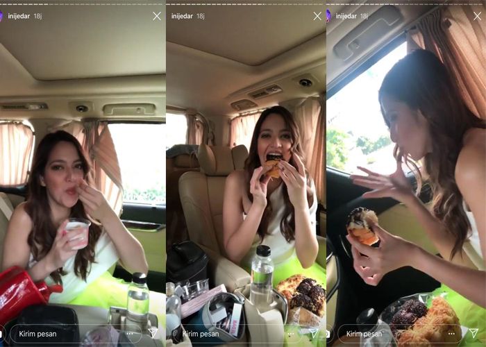 Nia Ramadhani tak bisa berhenti makan saat bersama Jessica Iskandar.