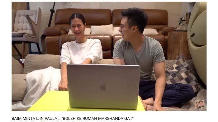 Reaksi Paula saat beri ijin Baim Wong bertemu dengan Marshanda