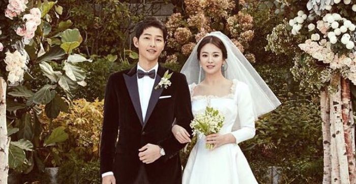 Pernikahan Song Joong Ki dan Song Hye Kyo