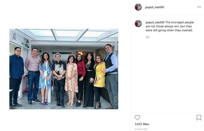 Unggahan istri Ahok, Puput Nastiti Devi