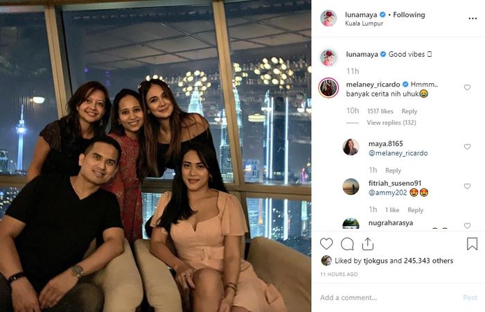 Unggahan Luna Maya