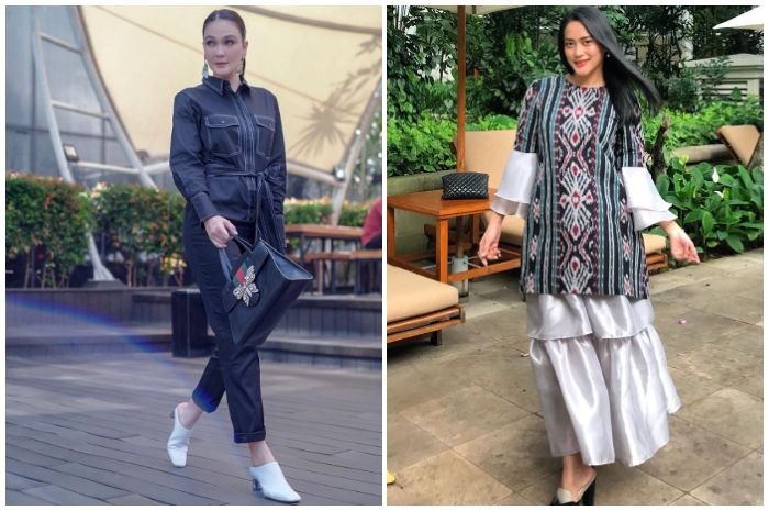 Luna Maya dan Dina Albens