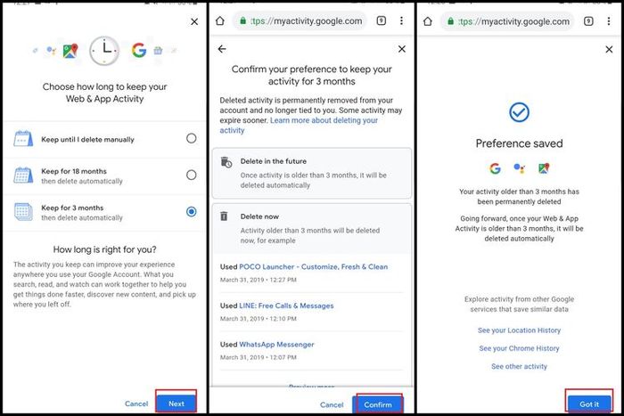 Fitur Baru Google Hapus Otomatis Riwayat Brosing Chrome Dam Lokasi Google Maps Semua Halaman Nextren Grid Id