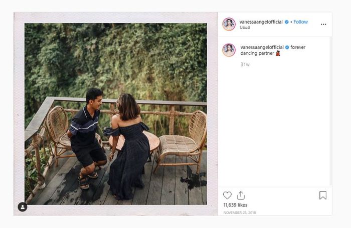 Sisa unggahan foto Instagram Vanessa Angel bersama Bibi Ardiansyah