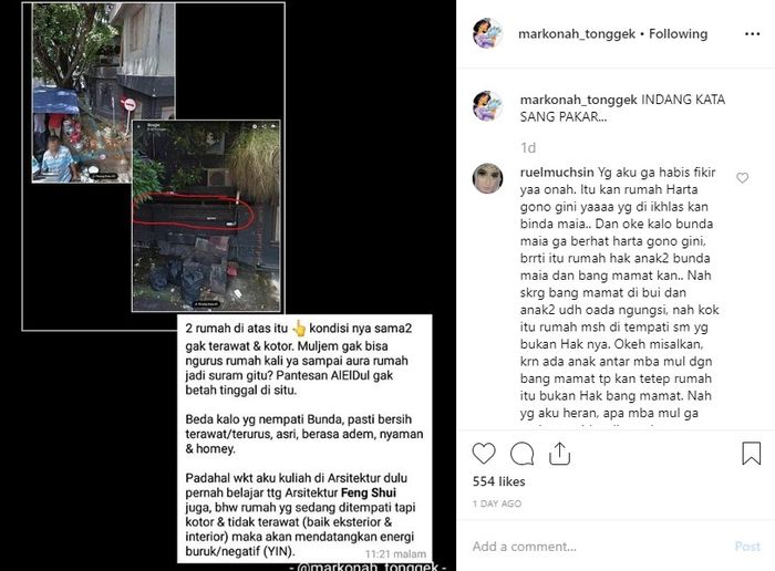 Rumah Mulan Jameela kumuh dan seram