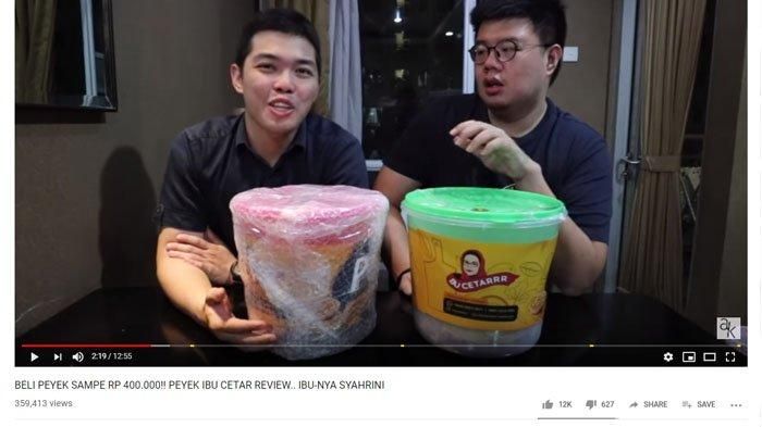 Review Peyek Ibu Cetar