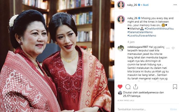 Unggahan kerinduan Aliya Rajasa pada Ani Yudhoyono