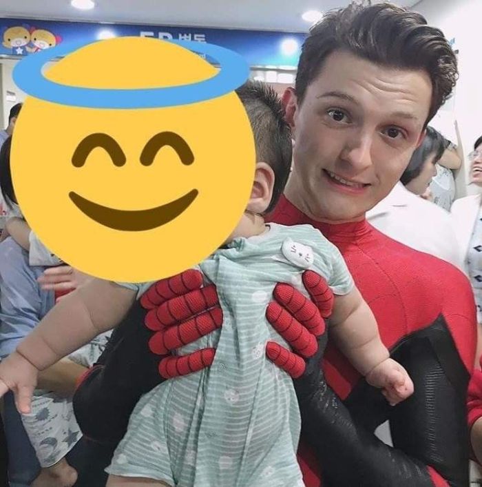 Tom Holland di Korea