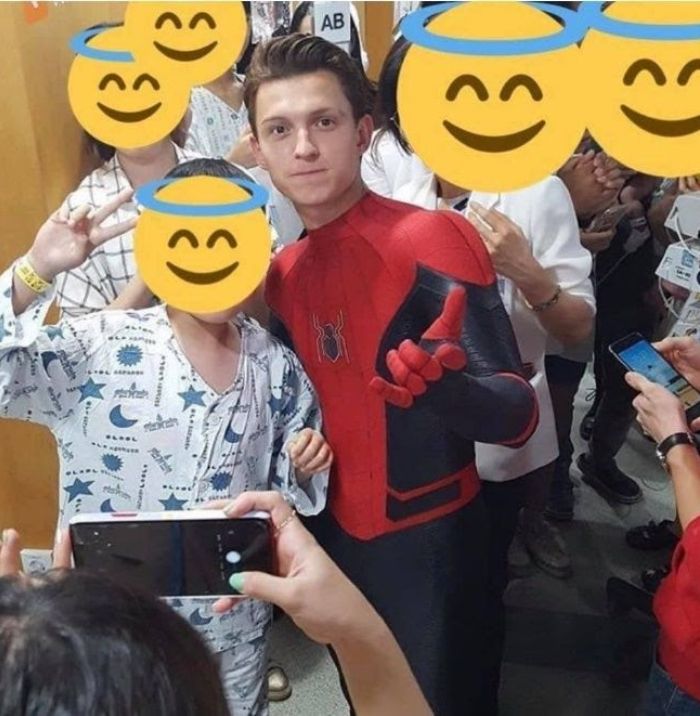 Tom Holland di Korea