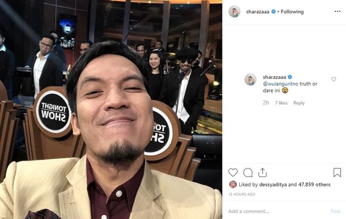 Balasan Shalom kepada ibunya