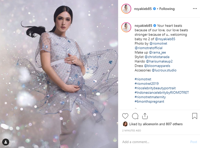 foto maternity Nabila
