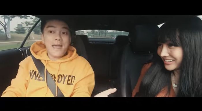 Ekspresi Lucinta Luna saat mendengar ide dari Boy William untuk pernikahannya .