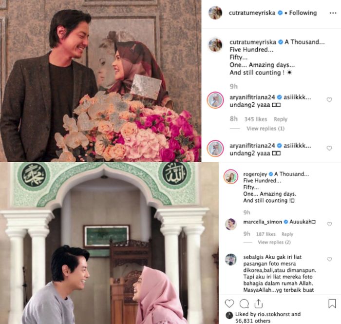 Cut Meyriska dan Roger Danuarta