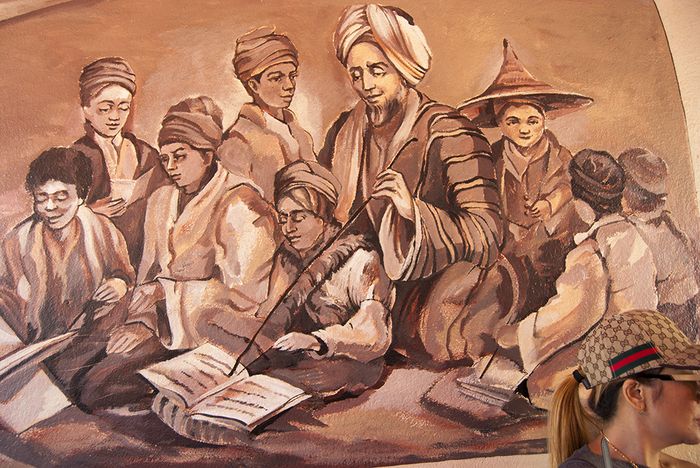 Masyarakat belajar agama Islam dengan Syekh Yusuf